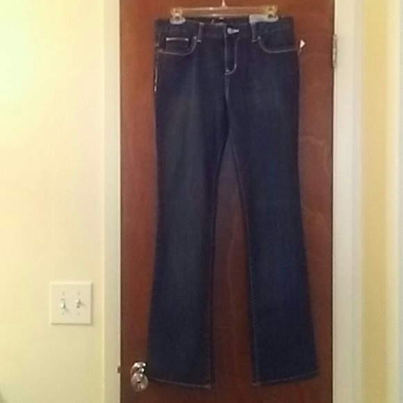 Girl's Old Navy Boot-Cut Jeans Adjustable Waist - Picture 3 of 5
